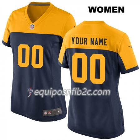 Camiseta Mujer NFL Green Bay Packers Personalizar Nike Alternate 